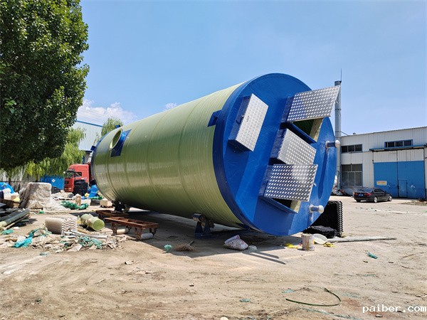 一体化泵站提升排涝能力